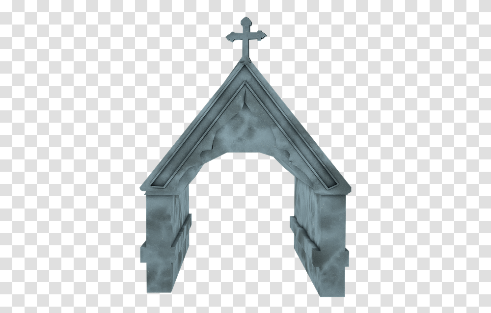 Church, Triangle, Cross, Den Transparent Png