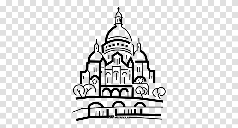 Churches Royalty Free Vector Clip Art Illustration, Building, Architecture, Dome Transparent Png