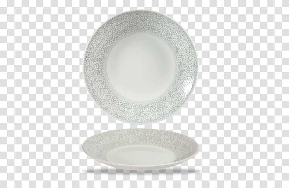 Churchill Isla Shale Grey Spinwash Deep Coupe Plate Circle, Porcelain, Pottery, Saucer Transparent Png