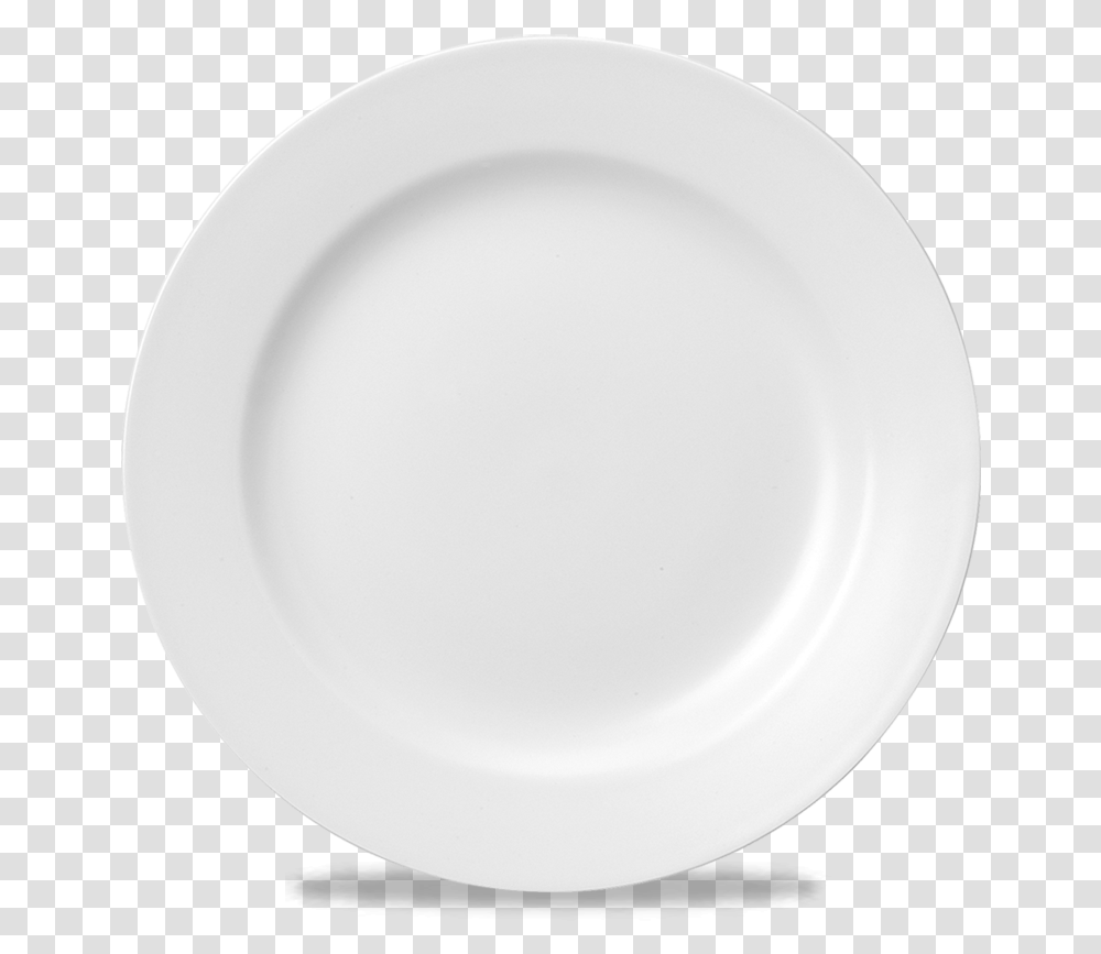 Churchill Profile Lightweight Plate Plain Plate, Porcelain, Pottery, Dish Transparent Png