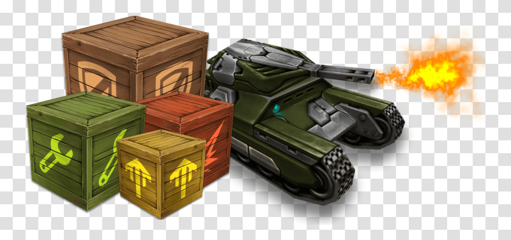 Churchill Tank, Box, Treasure, Crate Transparent Png