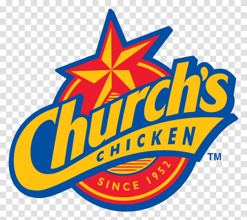 Churchs Chicken, Logo, Leisure Activities Transparent Png