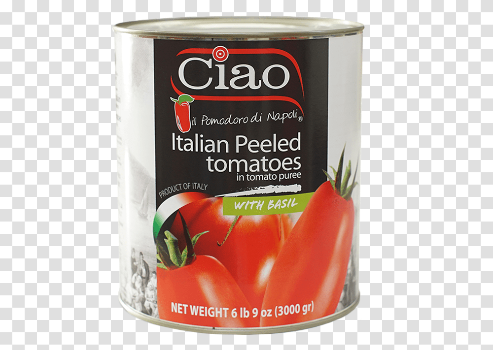 Ciao Whole Peeled Tomatoes, Plant, Food, Juice, Beverage Transparent Png