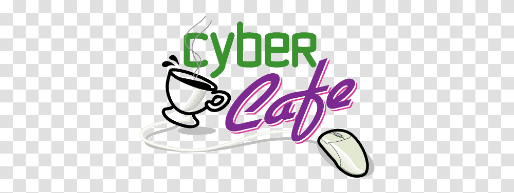 Ciber Cafe Logo Cyber Cafe, Label, Text, Sticker, Alphabet Transparent Png