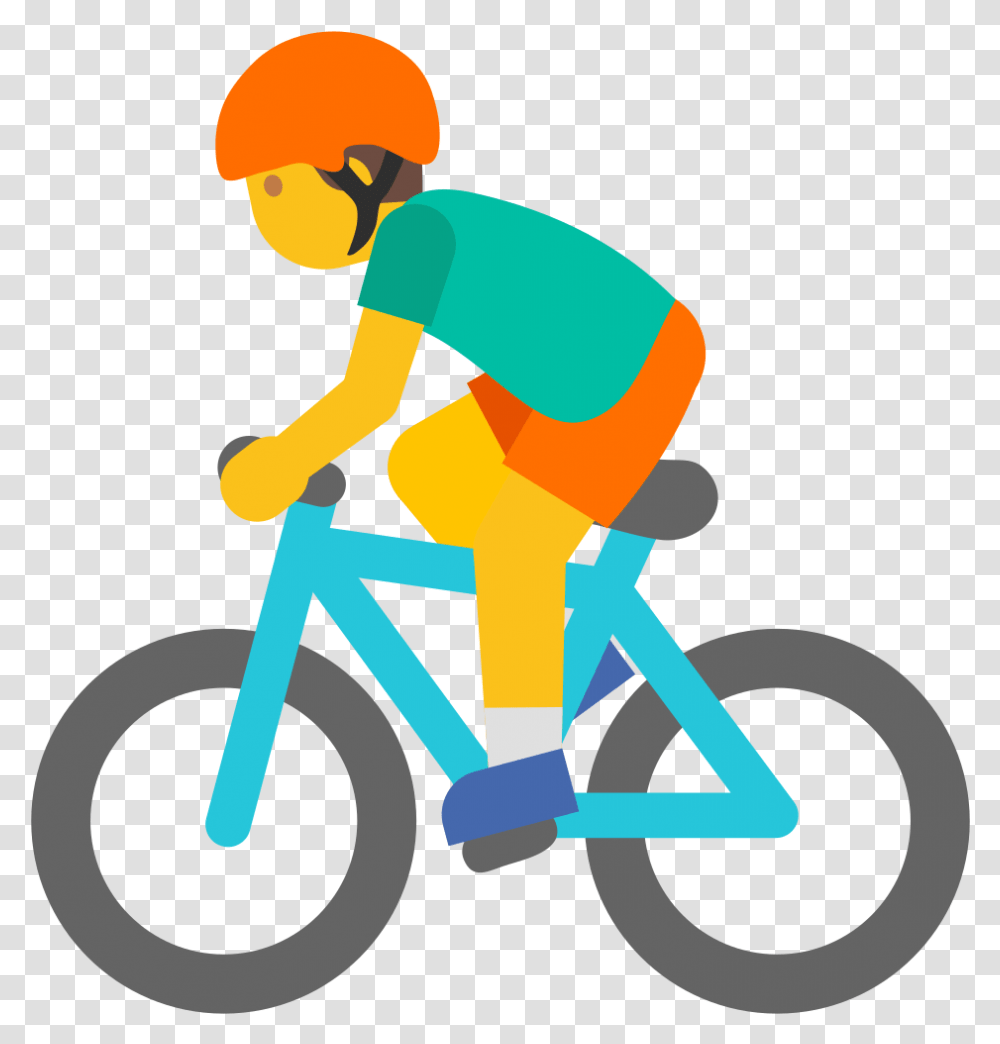 Ciclista Emoji, Bmx, Bicycle, Vehicle, Transportation Transparent Png