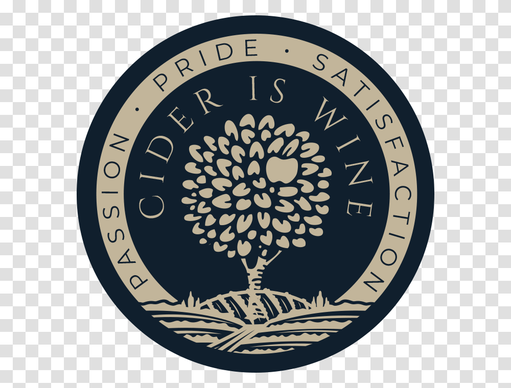 Cider Is Wine Circle, Logo, Trademark Transparent Png