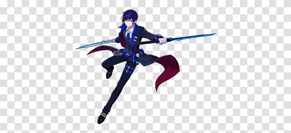 Ciel Costume Elwiki Elsword Ciel Outfit, Person, Human, Ninja, Samurai Transparent Png