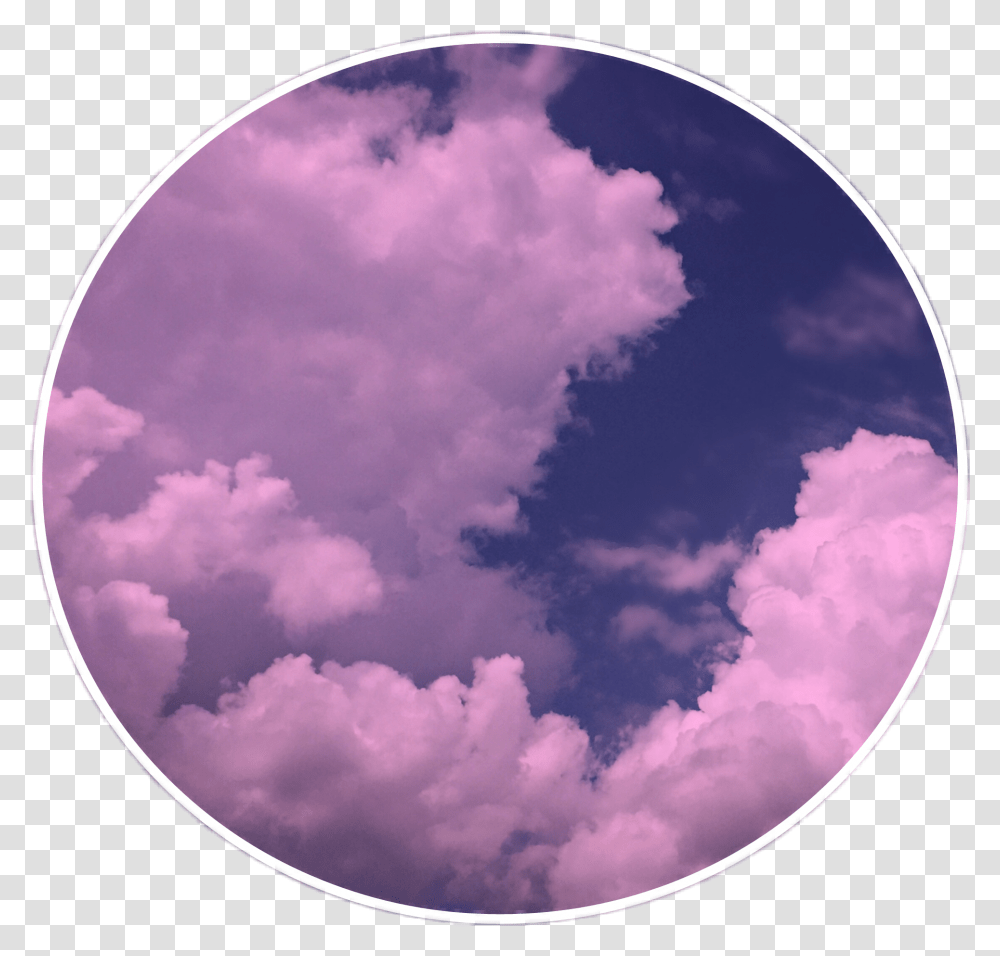 Cielo Cloud Clouds Nubes Pink Sticker Aesthetic Nubes Aesthetic, Nature, Outdoors, Moon, Outer Space Transparent Png
