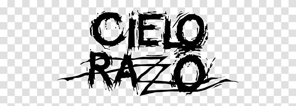 Cielo Razzo Music Fanart Fanarttv Cielo Razzo Logo Hd, Stencil, Text, Alphabet, Vehicle Transparent Png