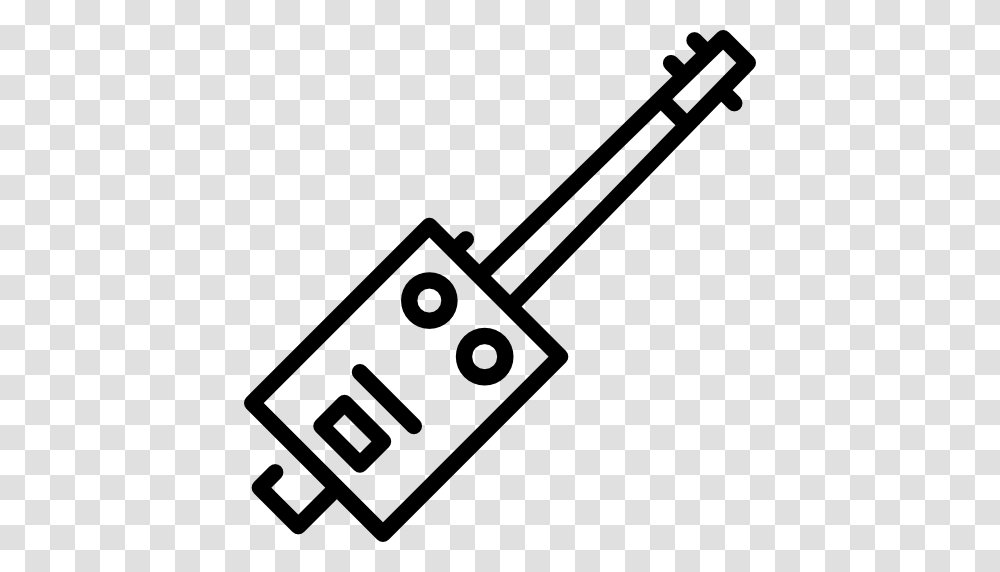 Cigar Box Guitar, Shovel, Tool, Key, Stencil Transparent Png