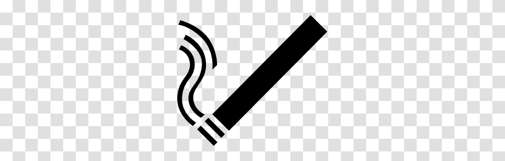 Cigarette Clip Art, Stencil, Hammer, Tool Transparent Png