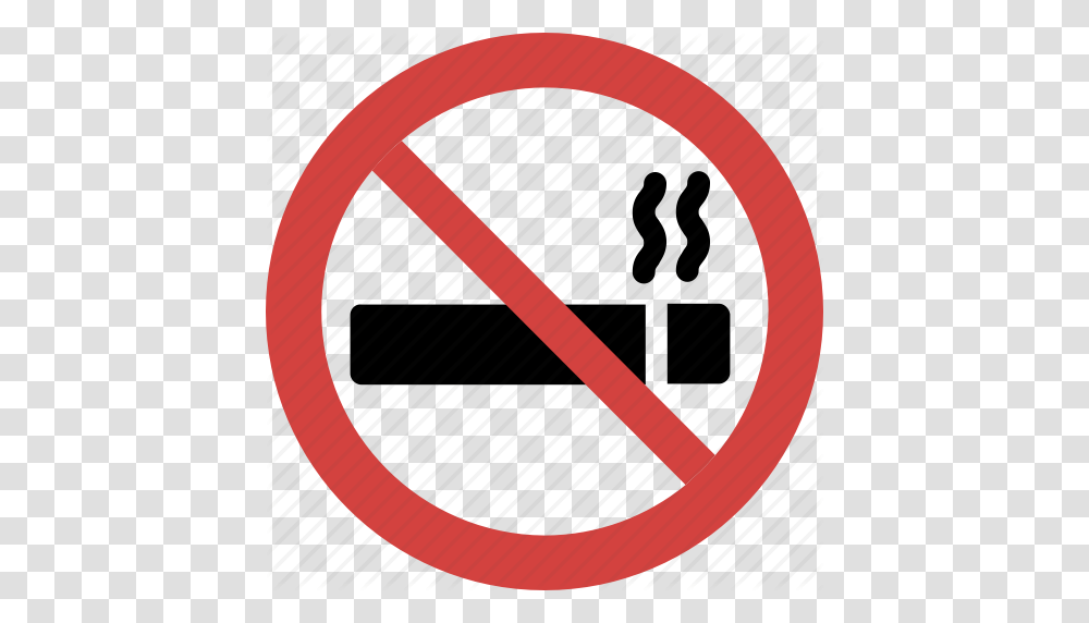Cigarette Forbid Illegal Not Allowed Prohibition Sign, Road Sign, Rug Transparent Png