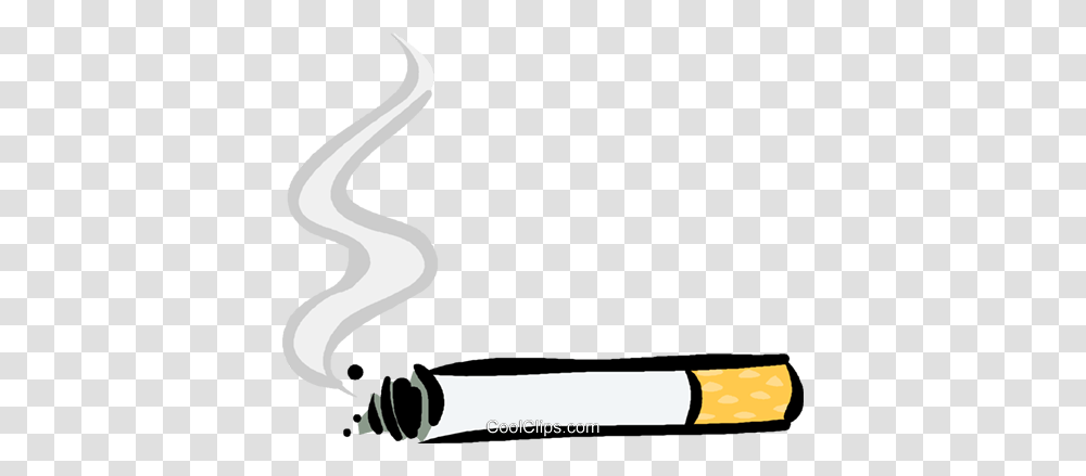 Cigarette Royalty Free Vector Clip Art Illustration, Axe, Tool, Animal, Mammal Transparent Png