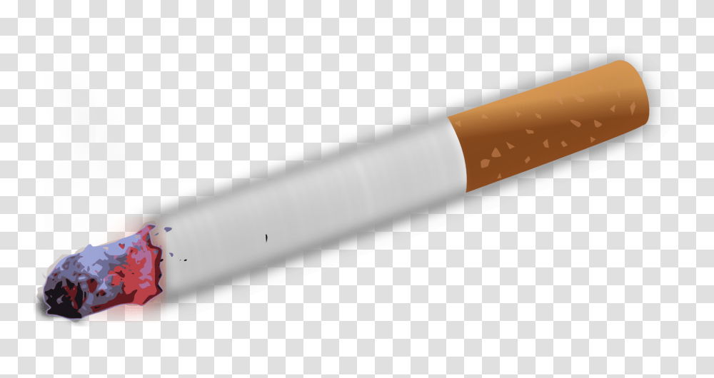 Cigarette Tobacco Smoking Free Vector Graphic On Pixabay Quit Smoking Clip Art, Weapon, Weaponry, Baseball Bat, Team Sport Transparent Png