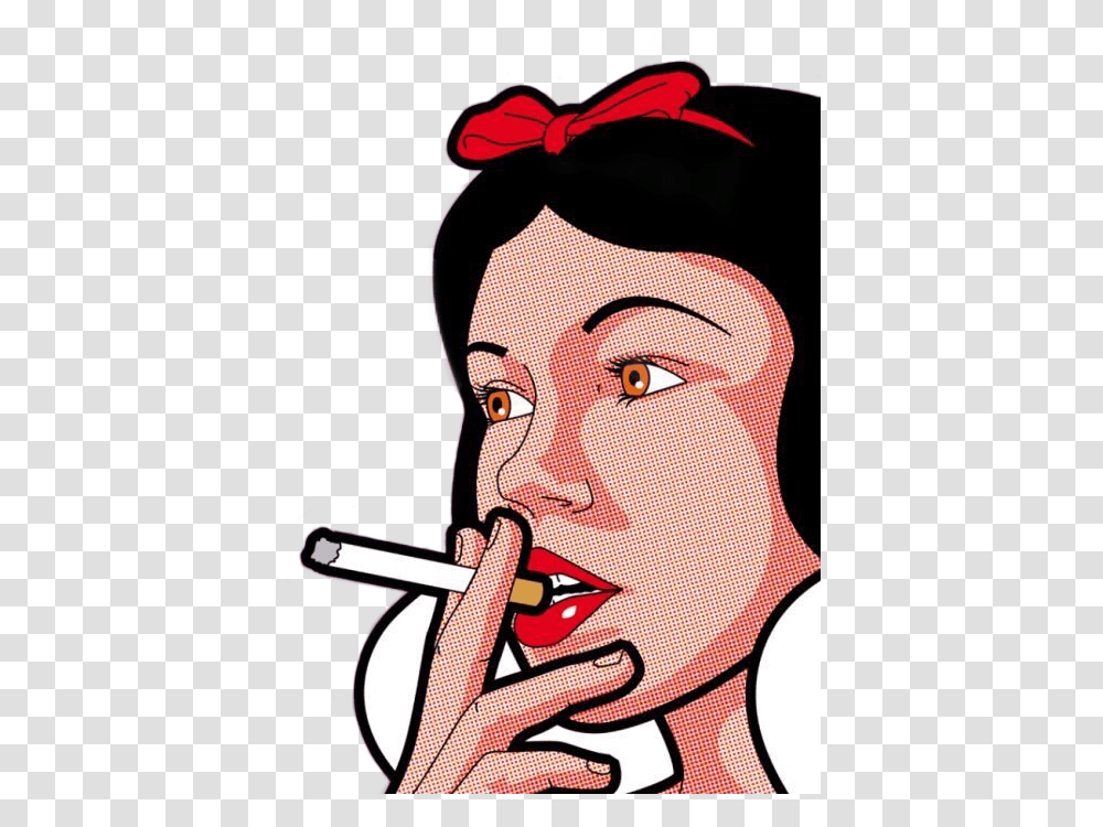 Cigarrete Cigarro Blancanieves Princess Pincesa Smoking Pop Art, Person, Human, Food Transparent Png