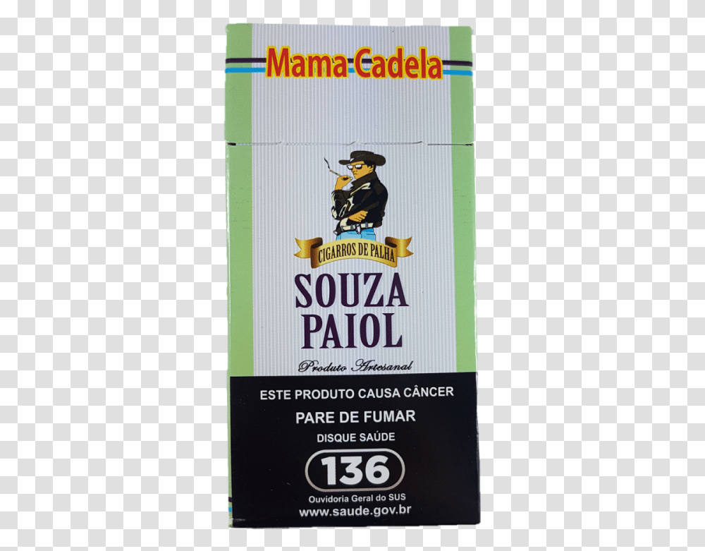 Cigarro De Palha Souza Paiol Mama Cadela Mo9012 Grape, Poster, Advertisement, Alcohol, Beverage Transparent Png