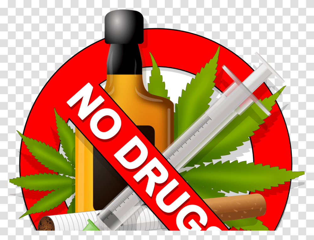 Cigarro Marihuana Alcohol And Drug Free, Dynamite, Weapon, Plant, Word Transparent Png
