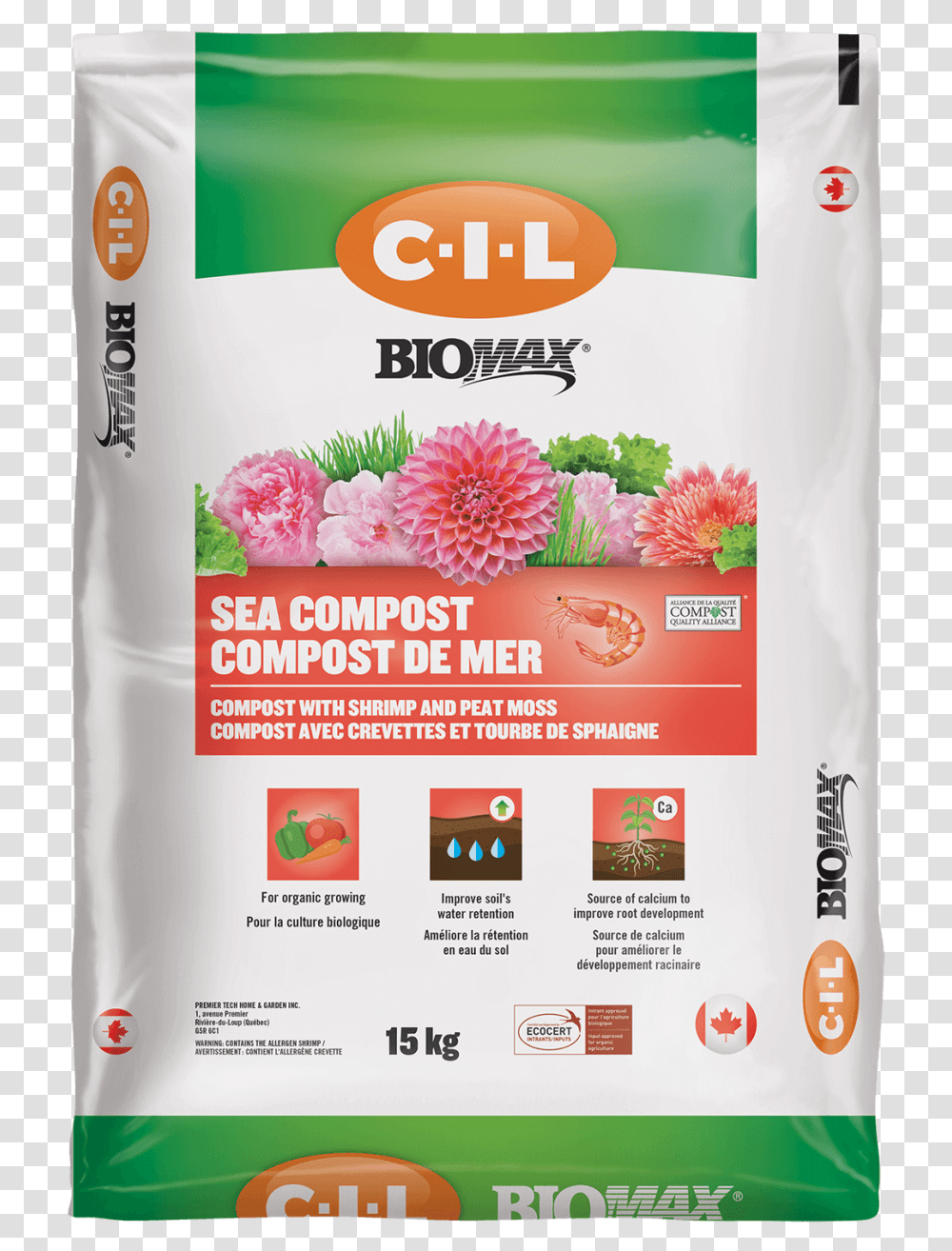 Cil Biomax Sea Compost 1 1 Biomax Manure Compost, Plant, Paper, Flower Transparent Png