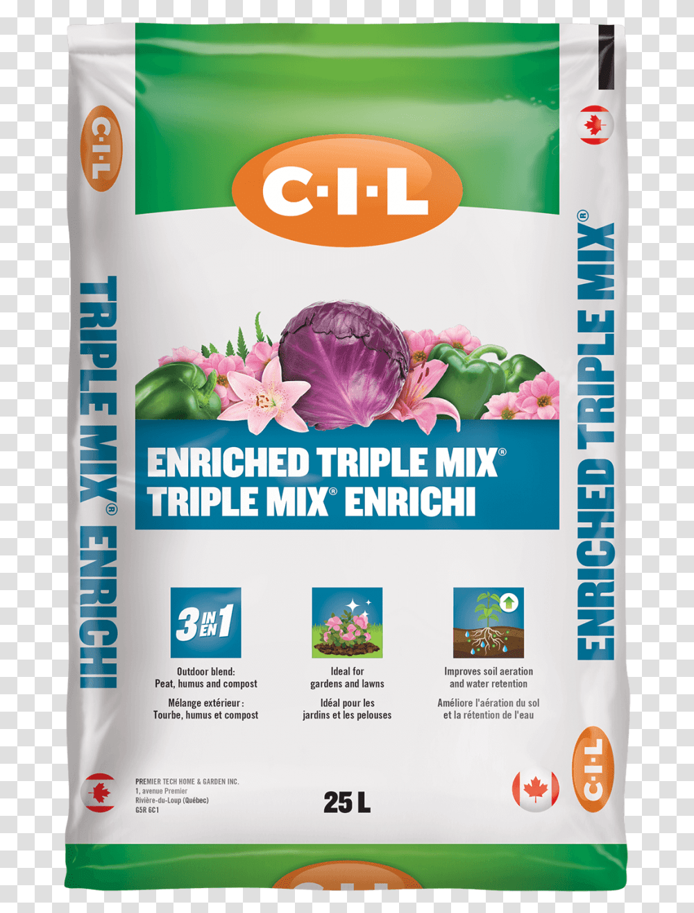 Cil Enriched Triple Mix Cil Triple Mix, Plant, Vegetable, Food, Cabbage Transparent Png