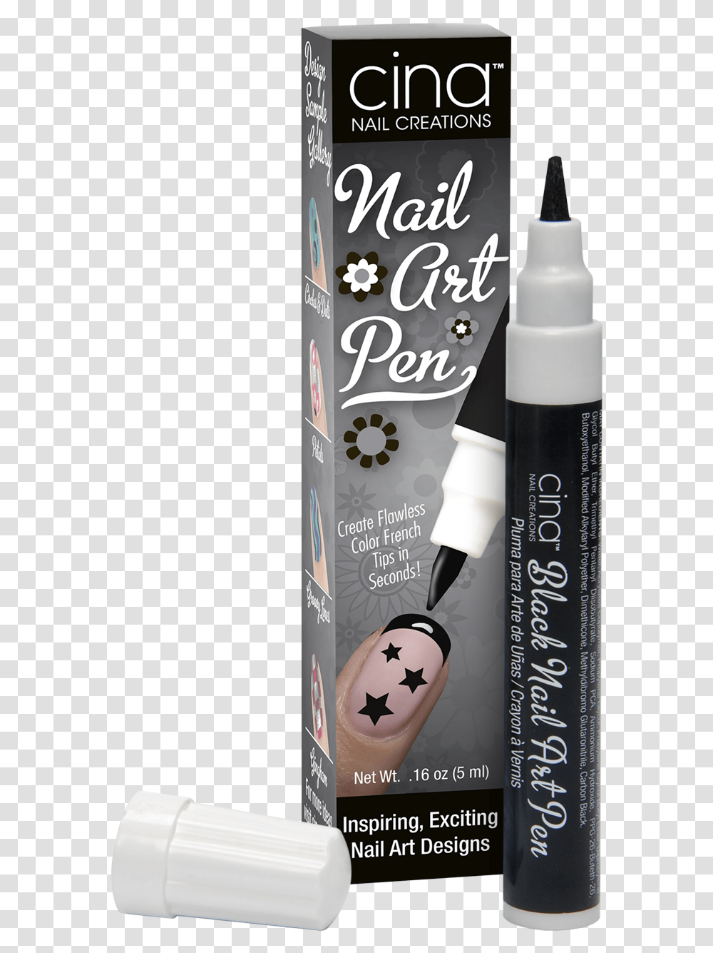 Cinapro Nail Art Pen Nail Art Pen, Marker, Bottle, Cosmetics Transparent Png