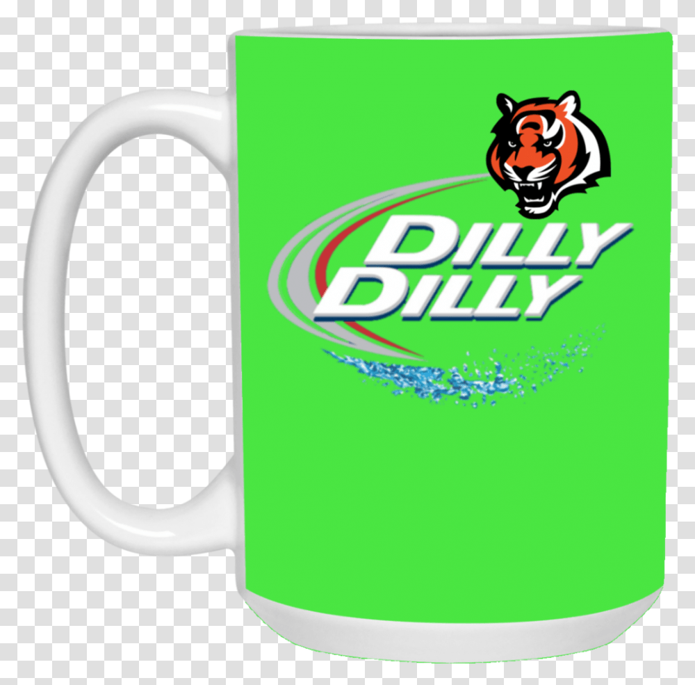 Cincinnati Bengals Dilly Dilly Bud Light Mug Cup Gift Mug, Coffee Cup, Tape, Stein, Jug Transparent Png