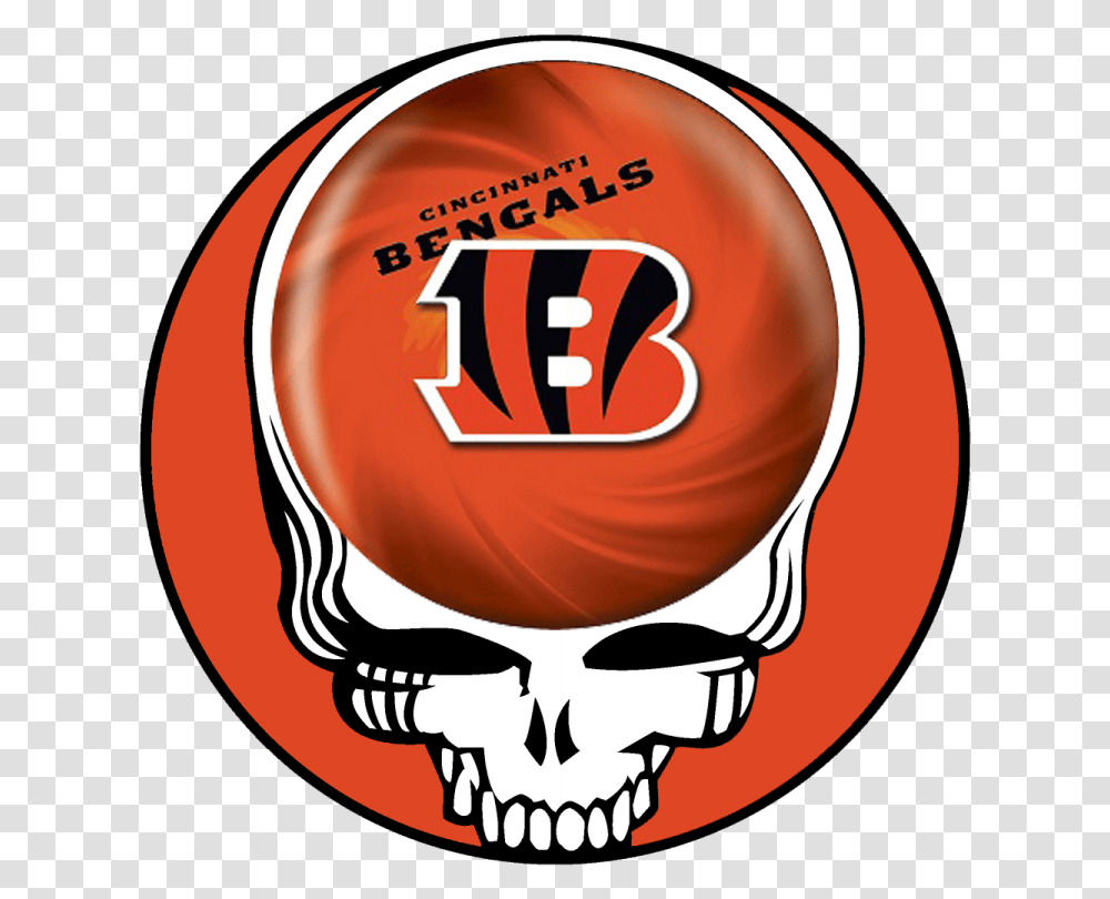 Cincinnati Bengals Logo Grateful Dead Steal Your Face, Hand, Trademark Transparent Png