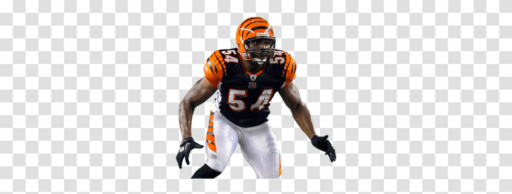 Cincinnati Bengals Logot Stickpng Nfl Player Background, Clothing, Apparel, Person, Human Transparent Png