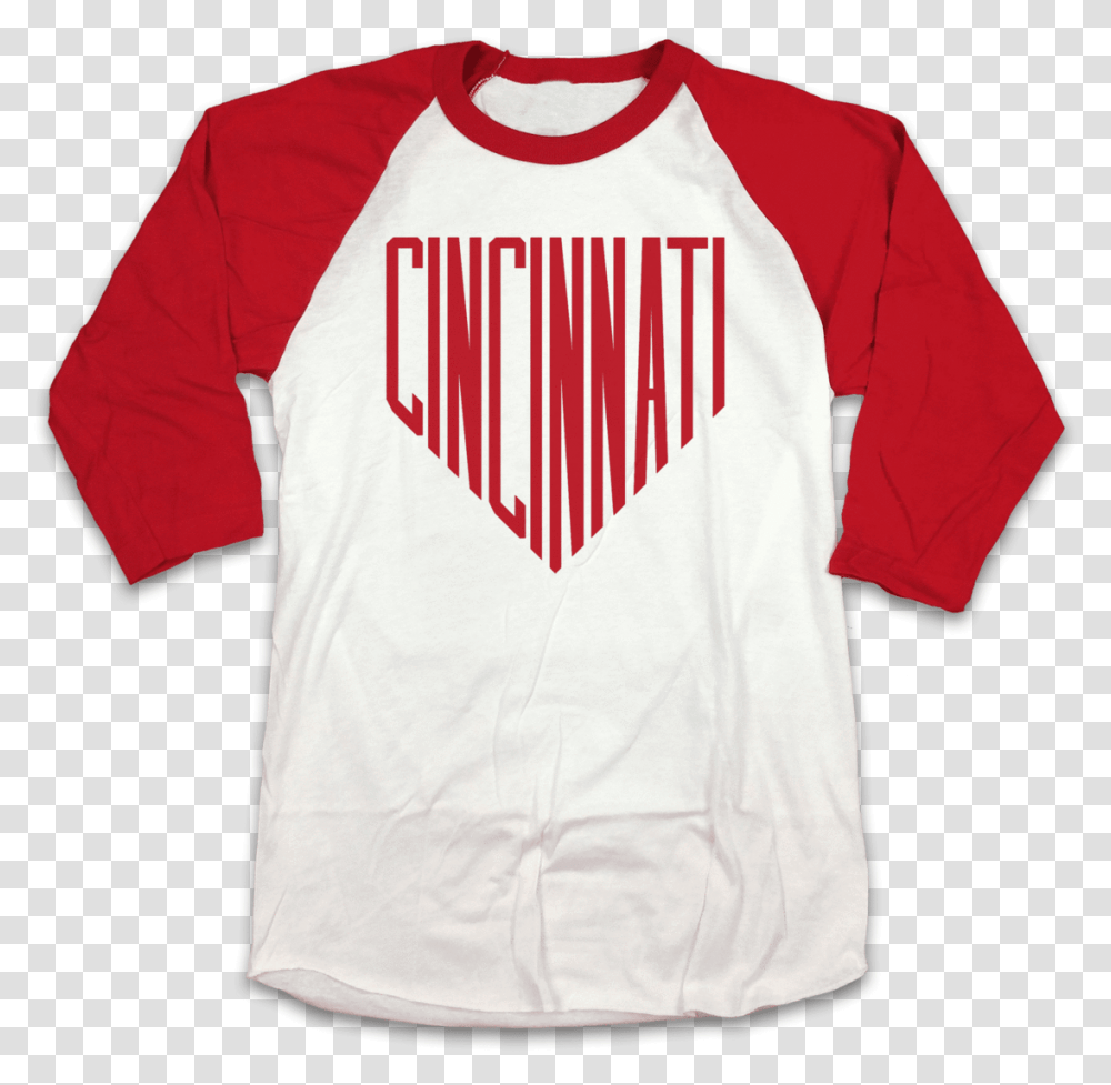 Cincinnati Home Plate Cincinnati, Apparel, Sleeve, Shirt Transparent Png