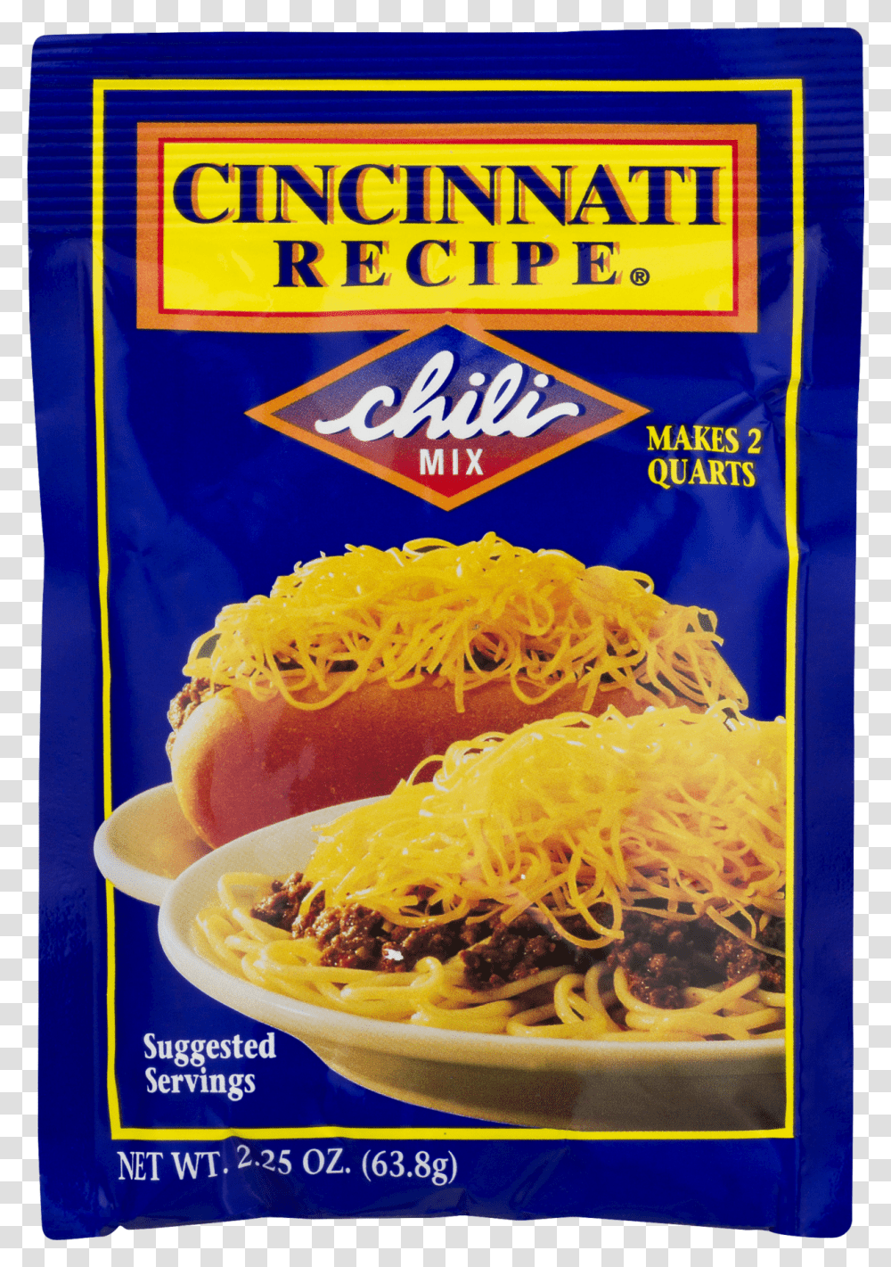 Cincinnati Recipe Chili Mix 2 Cincinnati Chili, Food, Burger, Pasta, Noodle Transparent Png
