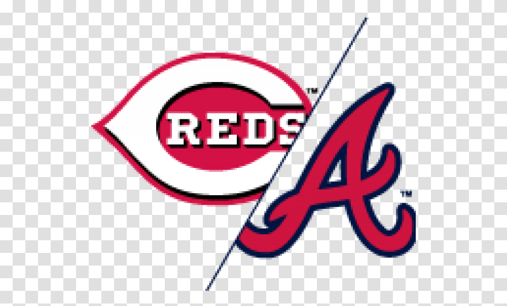 Cincinnati Reds Jersey Logo Atlanta Braves Logo, Symbol, Trademark, Text, Label Transparent Png