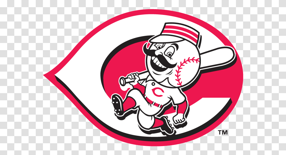 Cincinnati Reds Logo Logo Cincinnati Reds Mascot, Label, Text, Symbol, Trademark Transparent Png