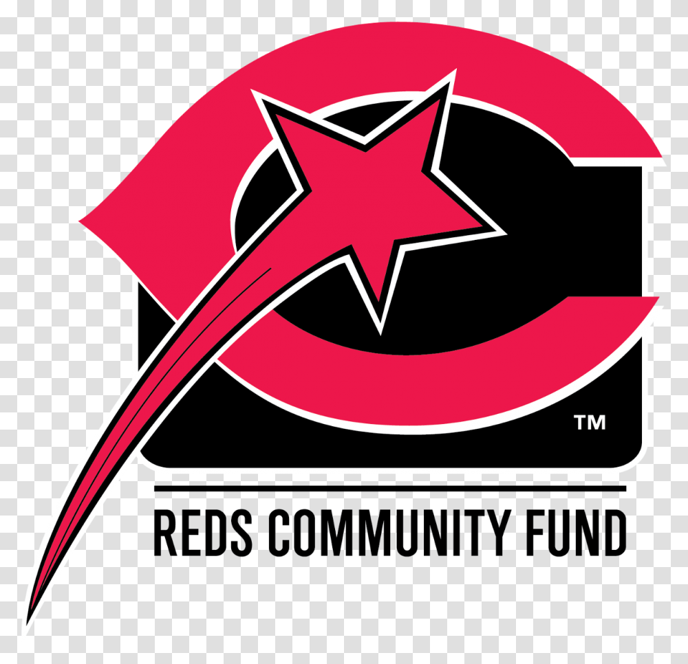 Cincinnati Reds Logo Reds Community Fund, Symbol, Star Symbol, Dynamite, Bomb Transparent Png