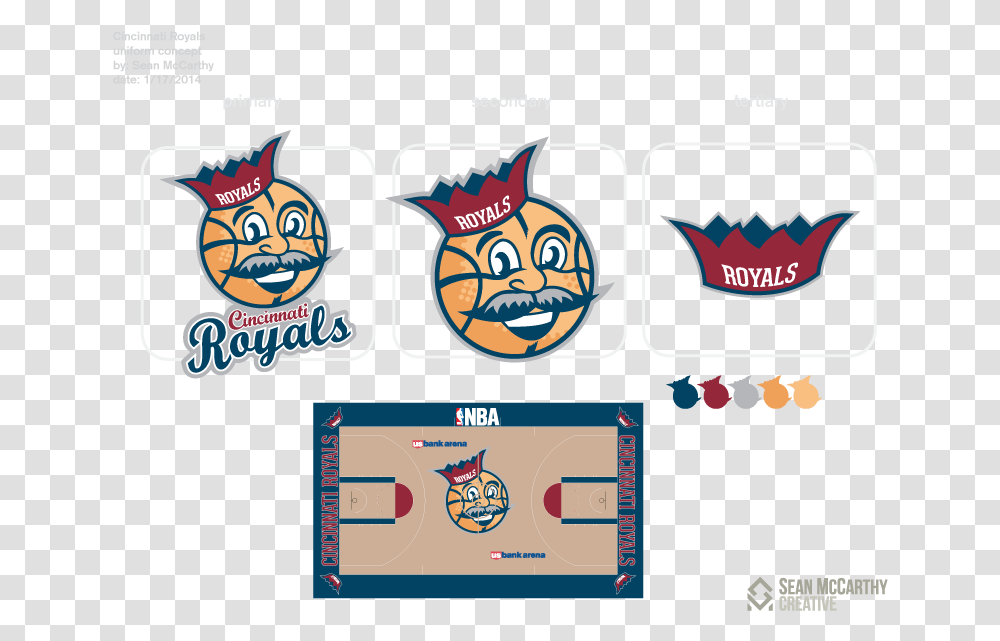 Cincinnati Royals Logo Concept, Label, Crowd Transparent Png