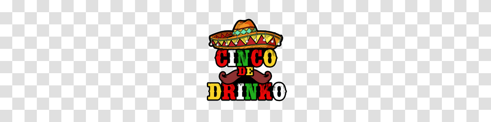 Cinco De Drinko Cinco De Mayo Mexican Fiesta, Apparel, Sombrero, Hat Transparent Png