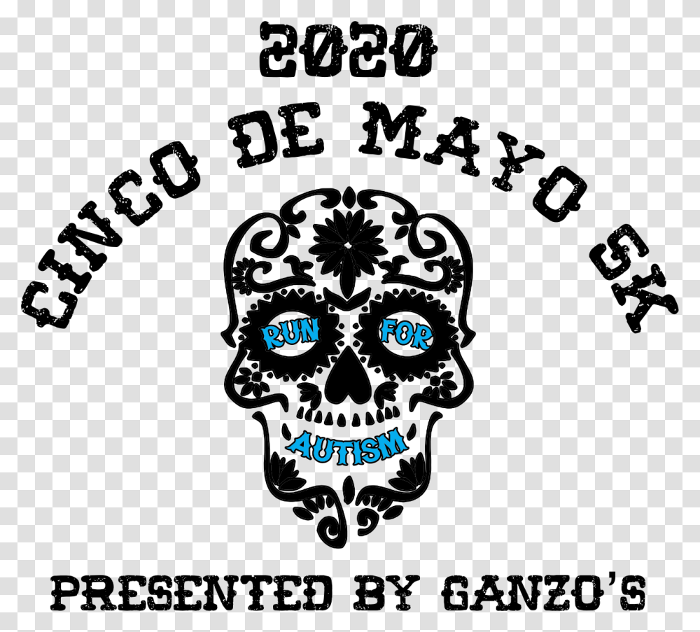 Cinco De Mayo 5k 2020 Logo Illustration, Business Card, Paper, Electronics Transparent Png