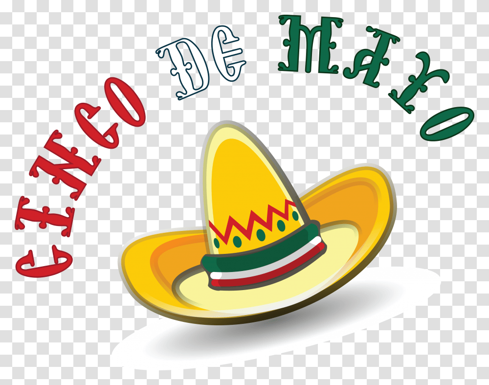 Cinco De Mayo Clip Art, Apparel, Sombrero, Hat Transparent Png