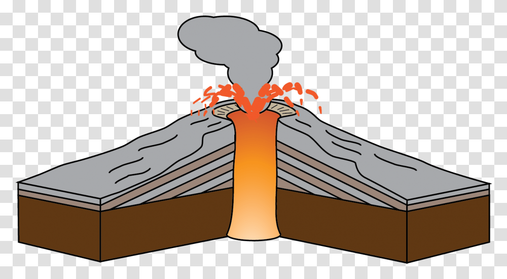 Cinder Cone Volcano Cinder Cone Volcano Clipart, Architecture, Building, Hammer, Tool Transparent Png