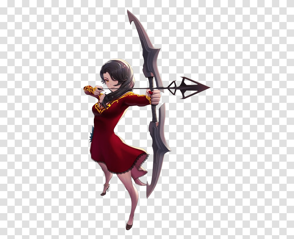 Cinder Fall Amity Arena Full Body Cinder Fall Render, Person, Human, Bow, Sport Transparent Png
