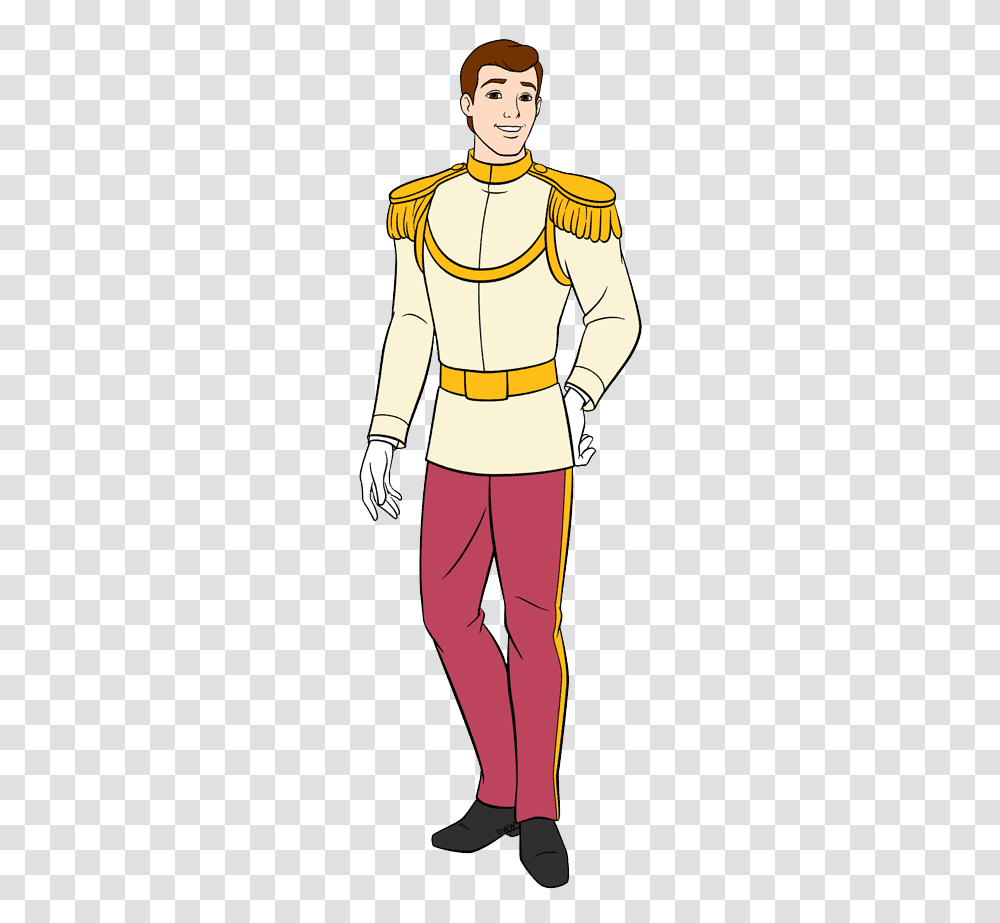 Cinderella And Prince Charming Clipart, Person, Costume, Sleeve Transparent Png