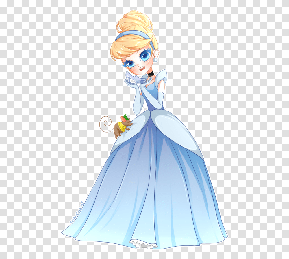 Cinderella Art Drawing Disney Princess Illustration, Person, Female, Dress Transparent Png