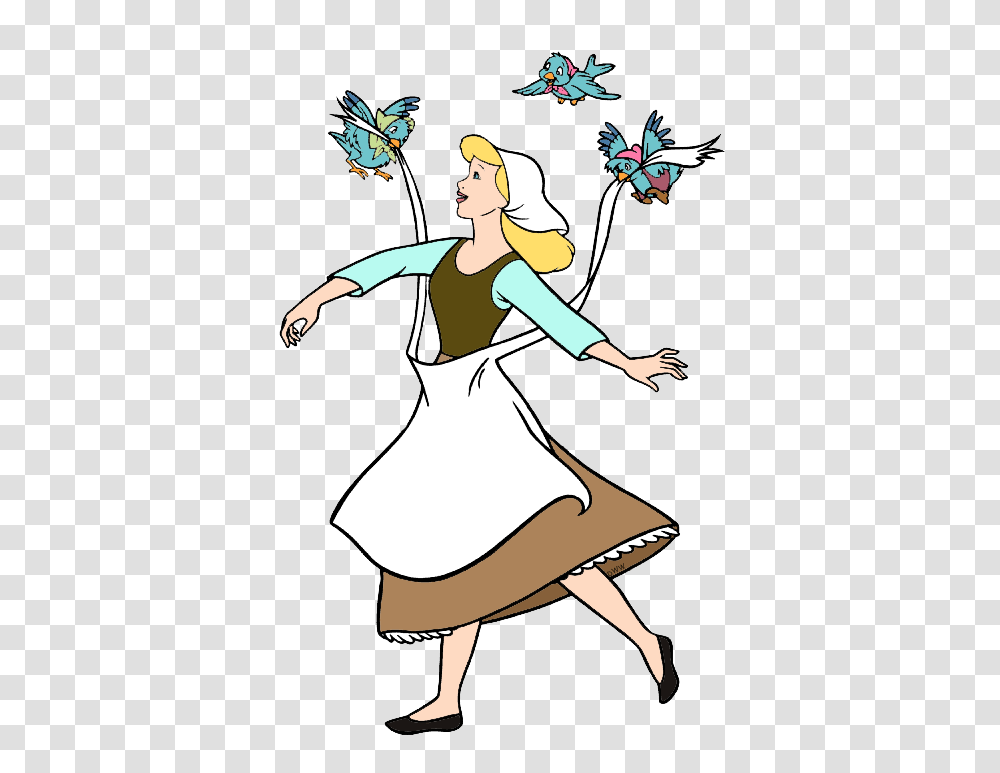 Cinderella Bird Cliparts, Person, Performer, Leisure Activities, Female Transparent Png