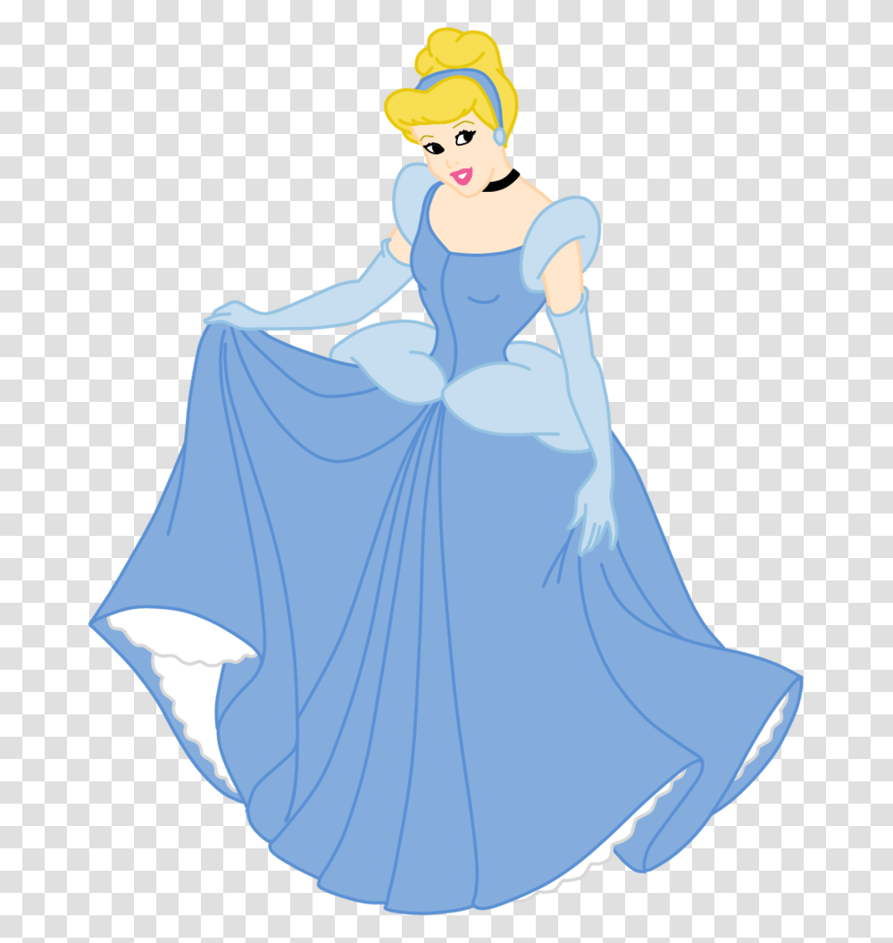 Cinderella By Randomperson77 Disney Princess Cinderella Vector, Fashion, Female, Costume Transparent Png