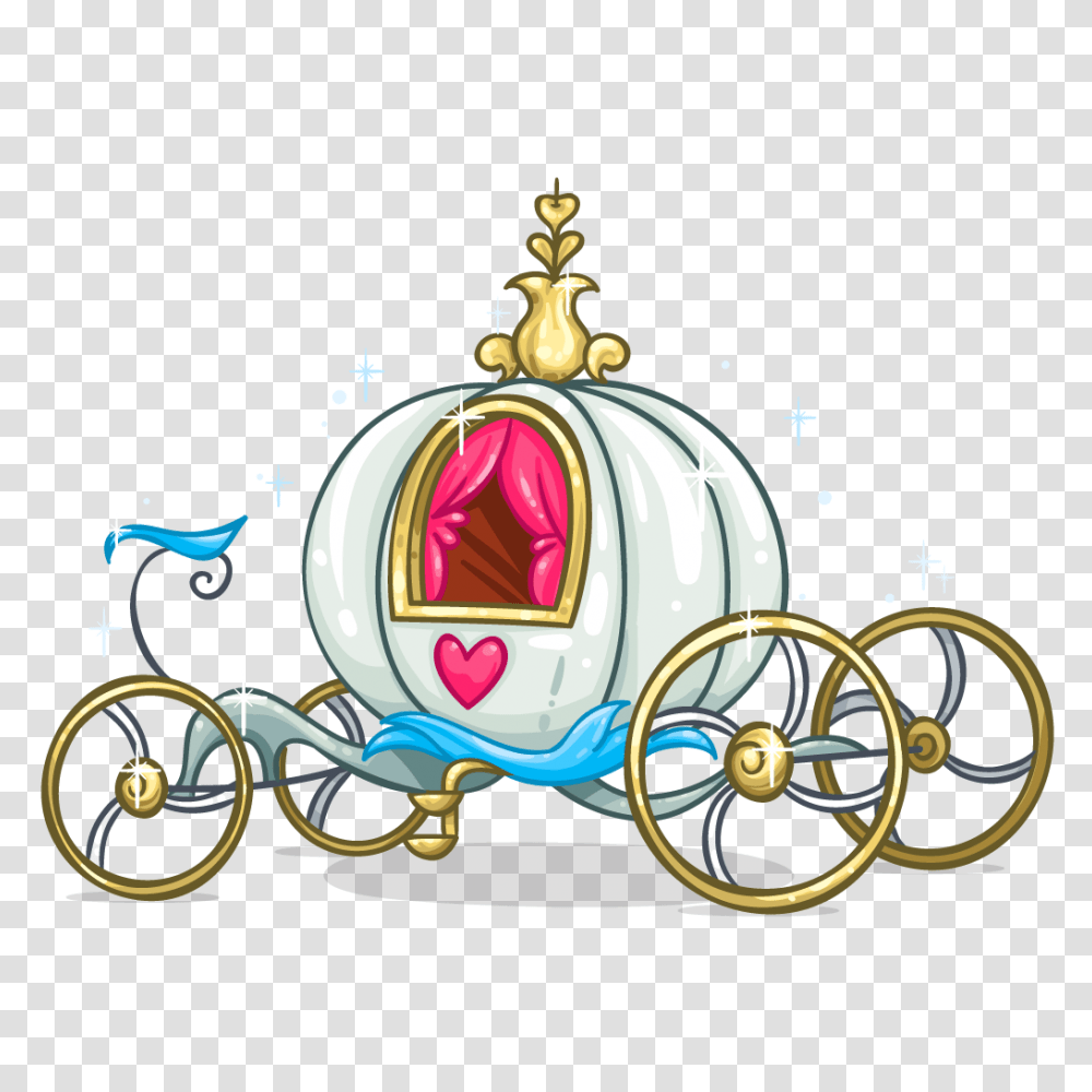 Cinderella, Character, Vehicle, Transportation, Carriage Transparent Png