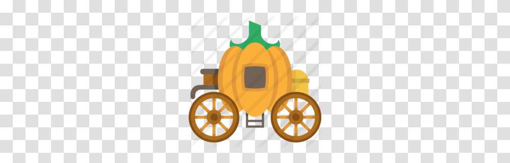 Cinderella Clipart, Carriage, Vehicle, Transportation, Plant Transparent Png