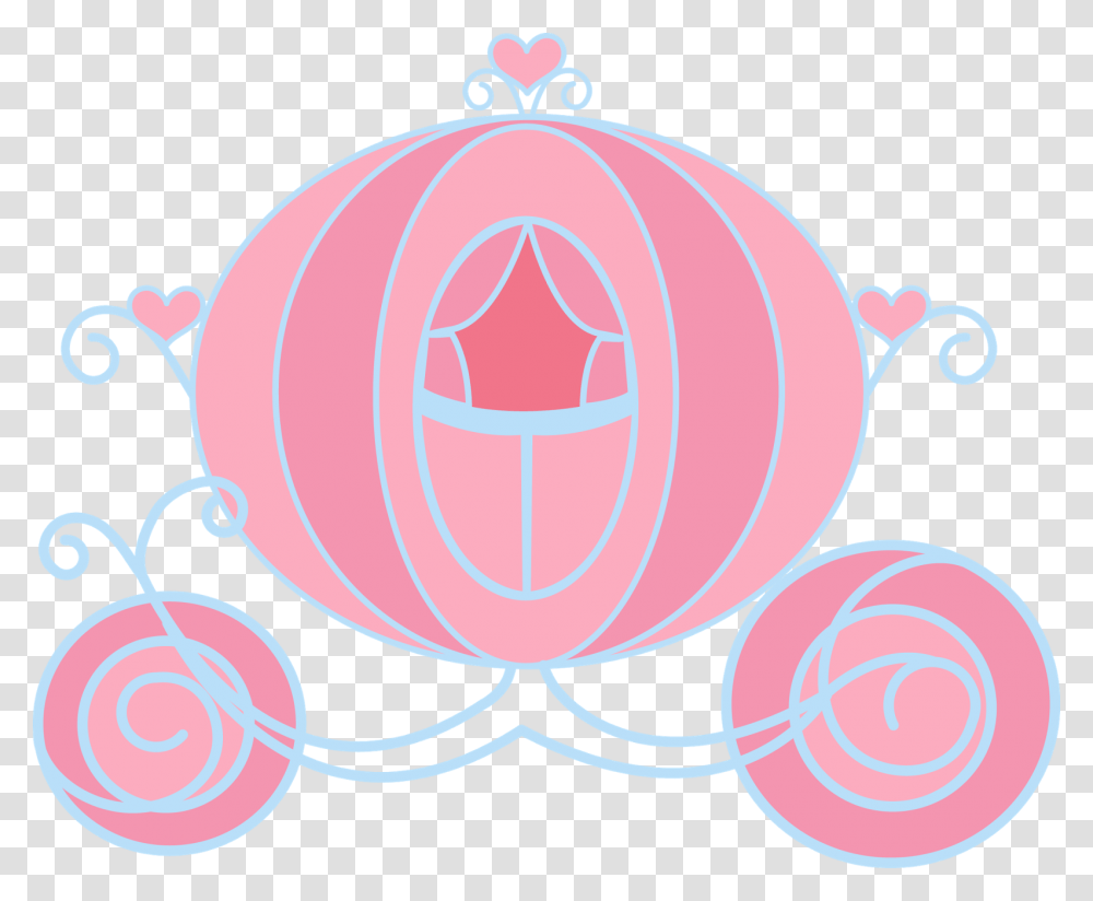 Cinderella Clipart Stagecoach Pink Carriage Clip Art, Sea Life, Animal, Seafood, Crab Transparent Png