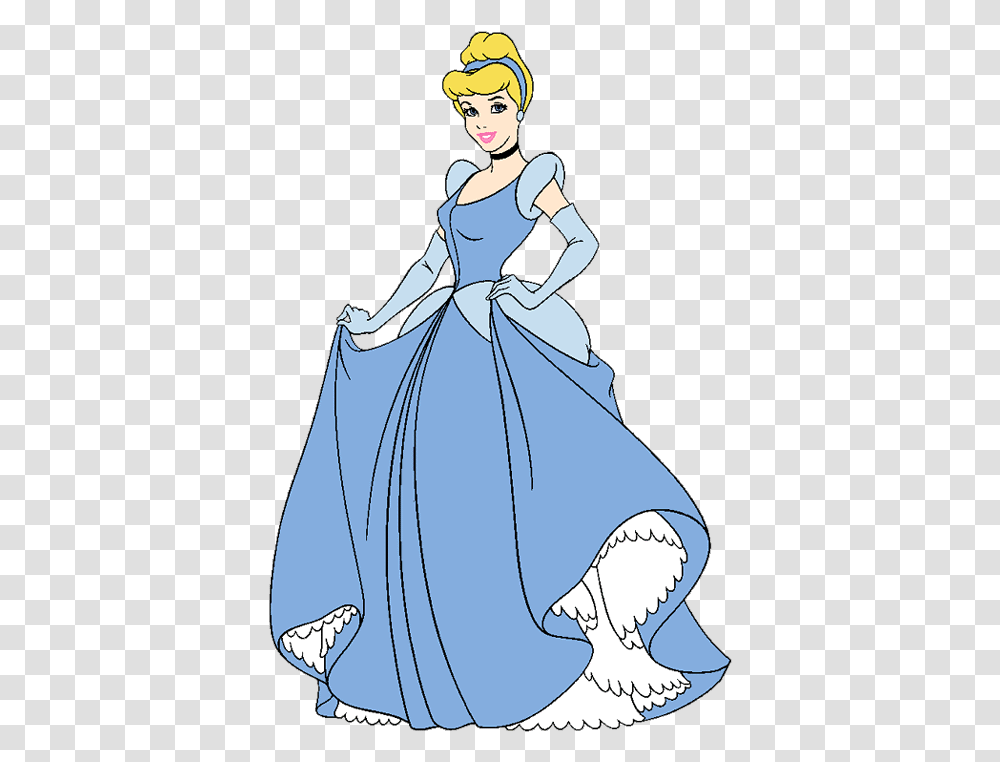 Cinderella Clipart To Use For Stecil Cinderella Disney Princess Clipart, Dress, Fashion, Female Transparent Png