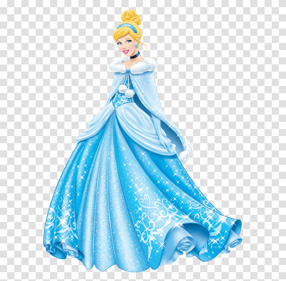 Cinderella Disney Princesses, Figurine, Wedding Gown, Robe Transparent Png