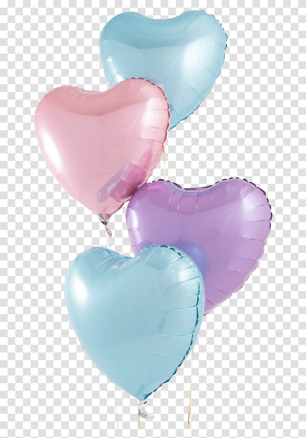 Cinderella Heart Bunch Balloon Transparent Png