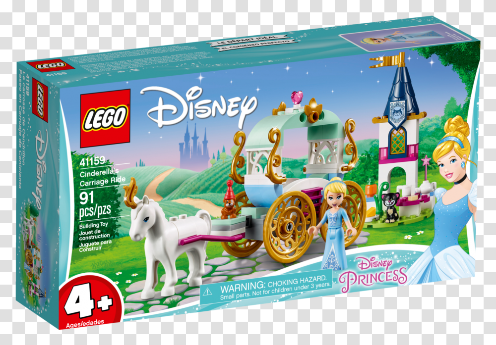 Cinderella Lego Carriage, Wheel, Machine, Person, Dog Transparent Png