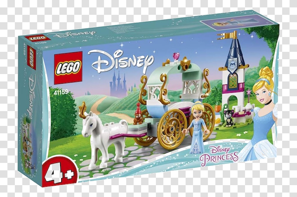 Cinderella's Carriage Ride Lego Princess, Person, Outdoors, Transportation, Vehicle Transparent Png